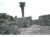 Megiddo - Northern Gate, dating from the Canaanite period (15th C BC)